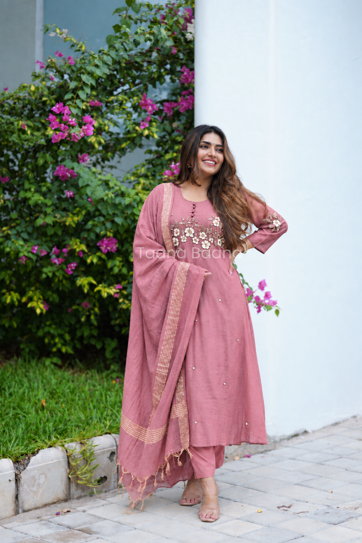 Dupatta Pant Set