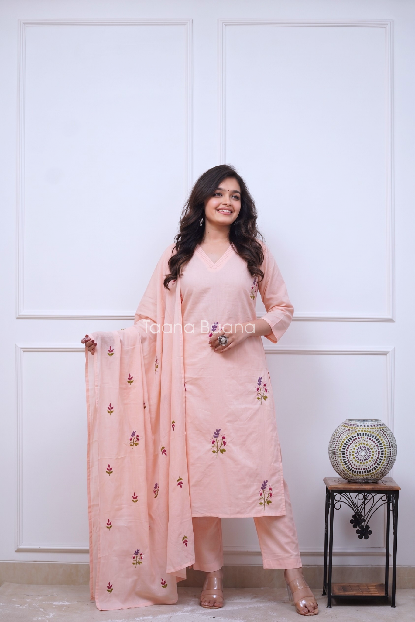 Dupatta Pant Set