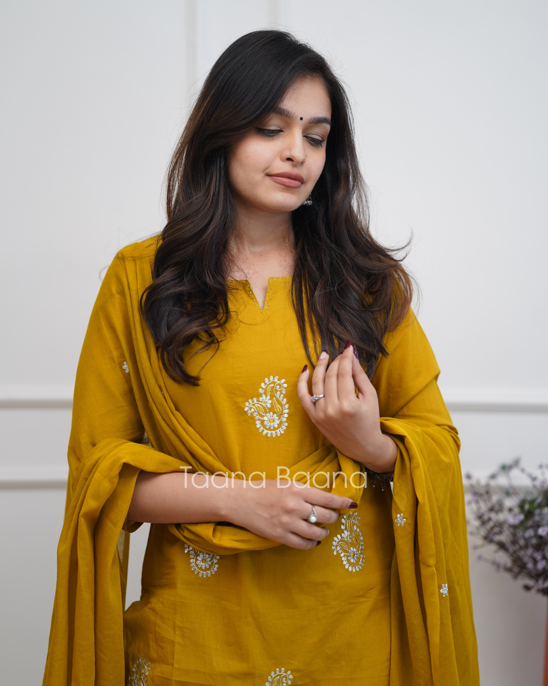 Dupatta Pant Set