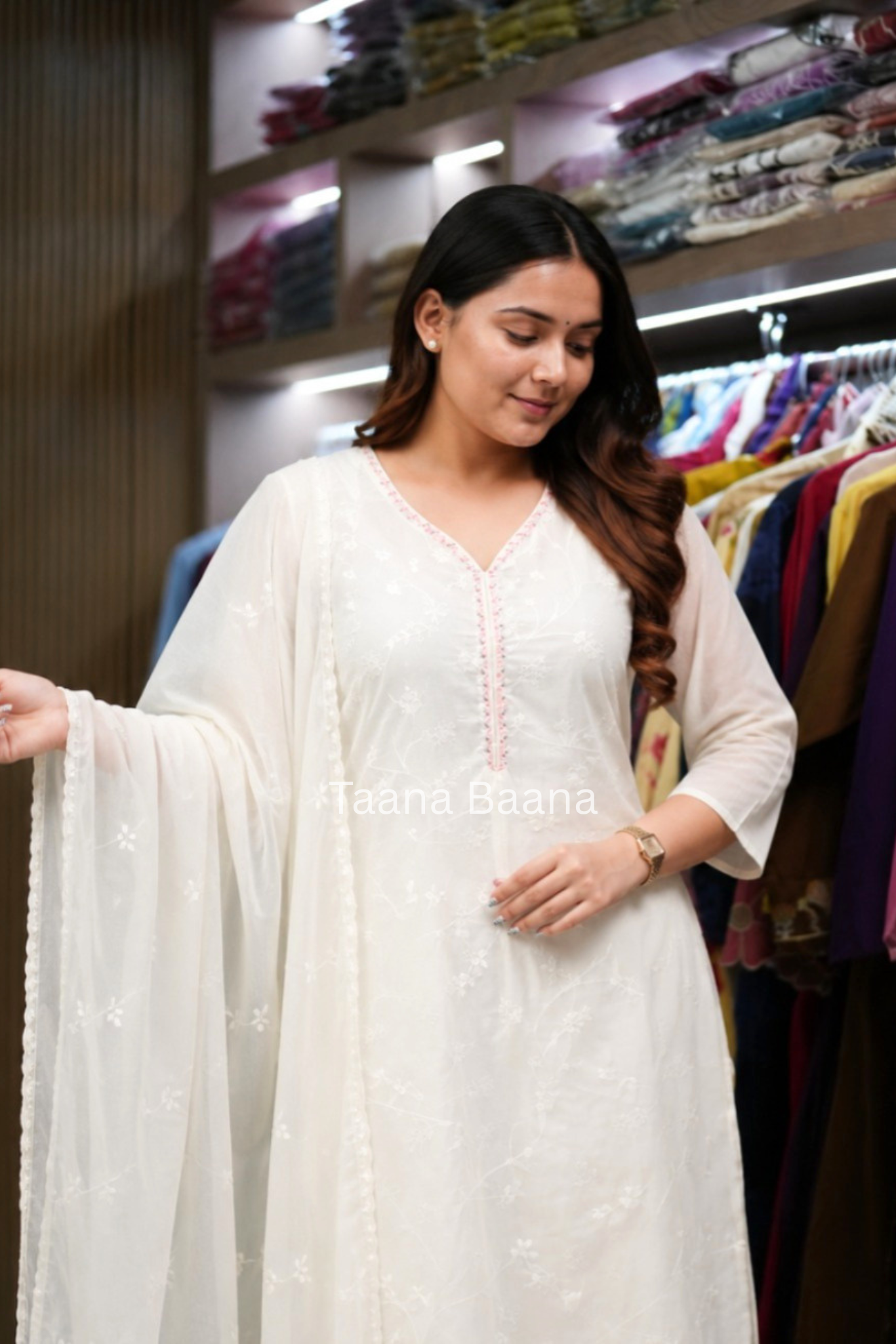 Dupatta Pant Set