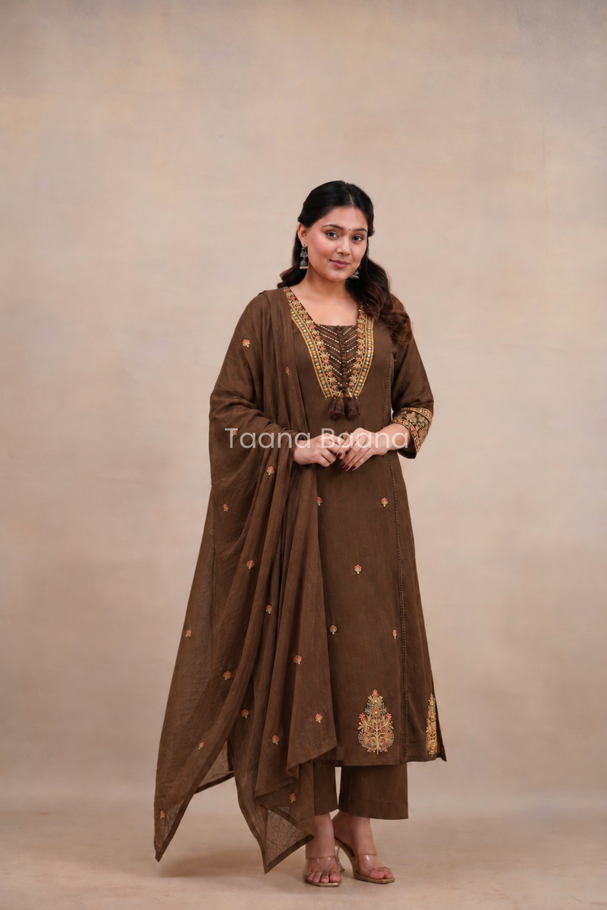 Dupatta Pant Set