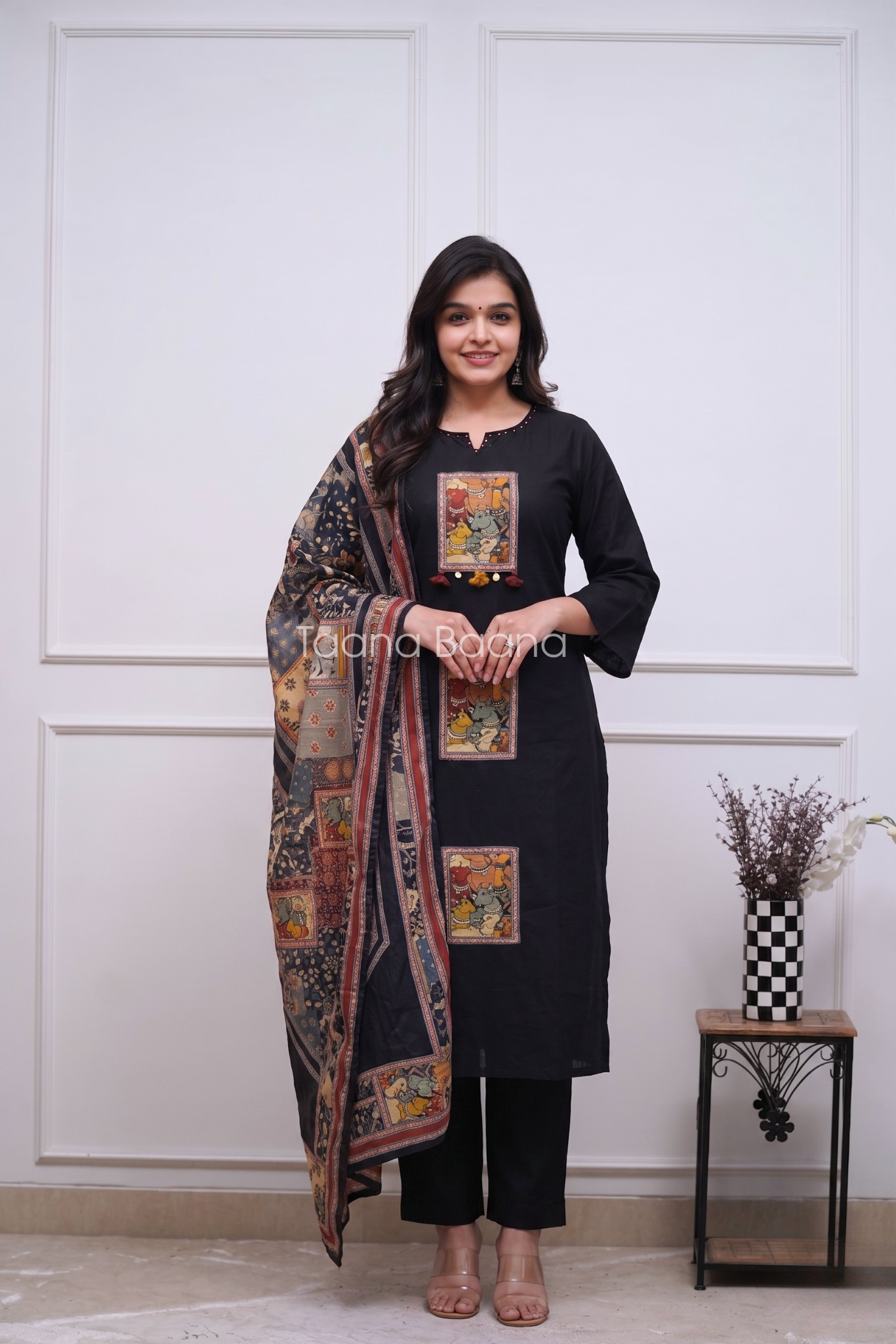 Dupatta Pant Set