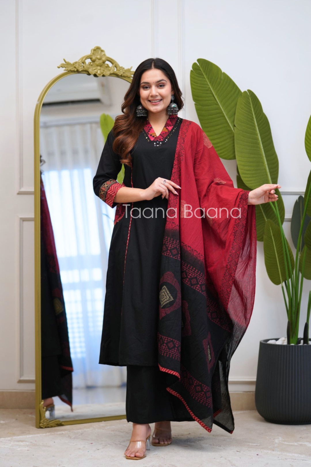 Dupatta Pant Set