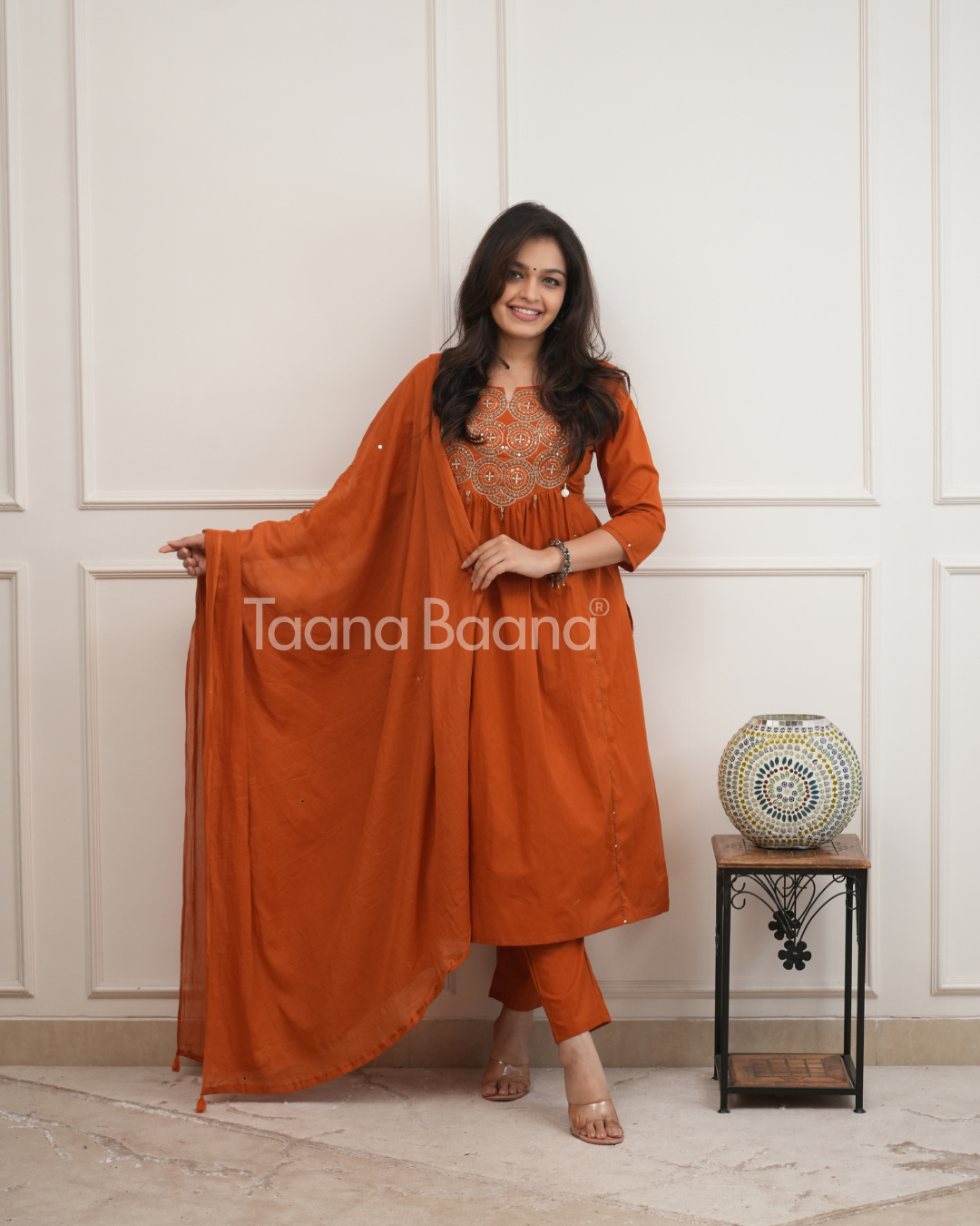 Dupatta Pant Set