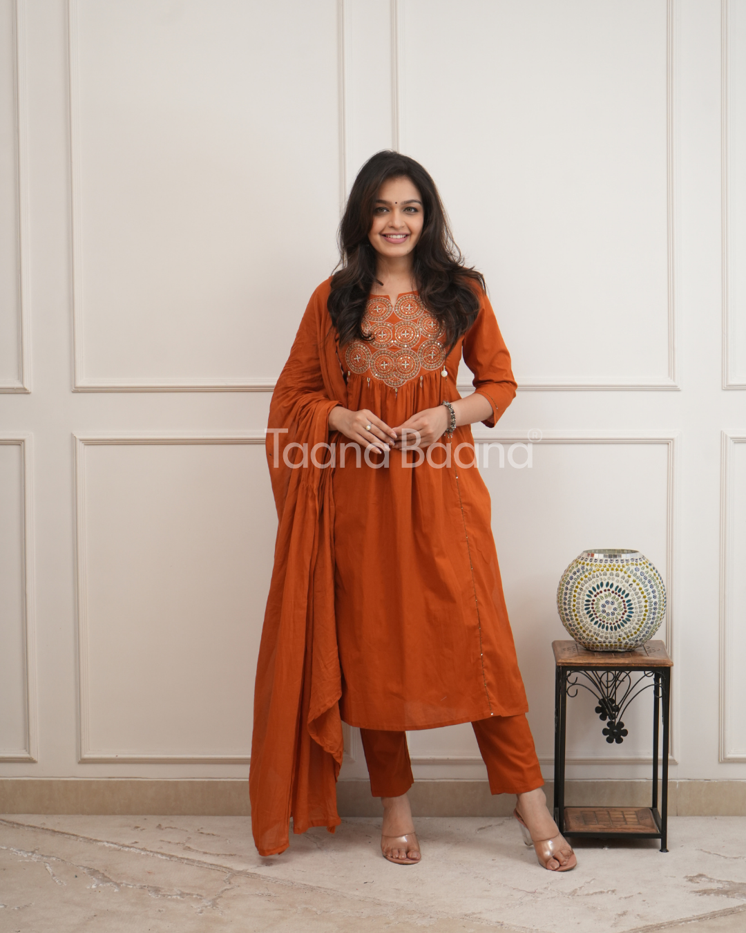 Dupatta Pant Set