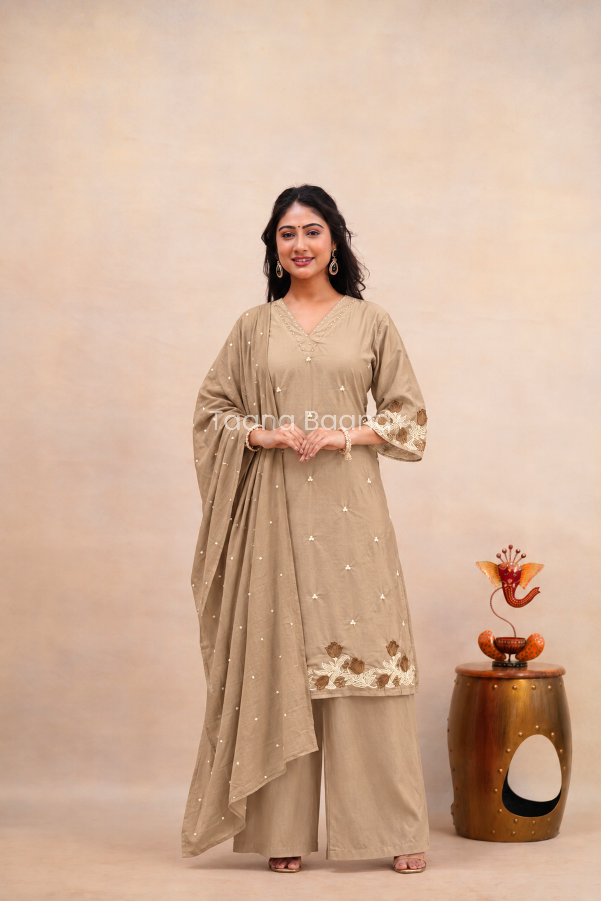 Dupatta plazo Set