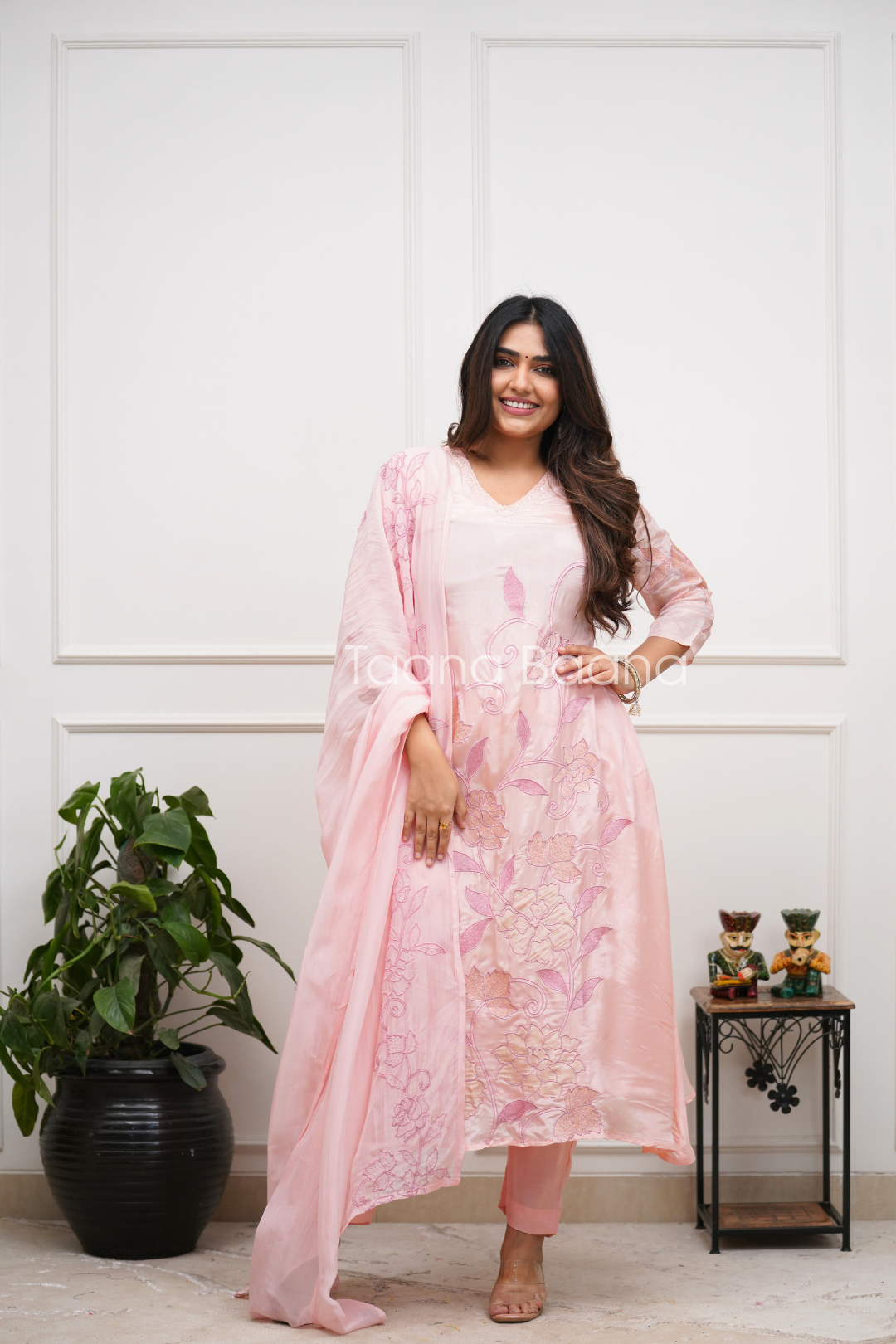 Dupatta Pant Set