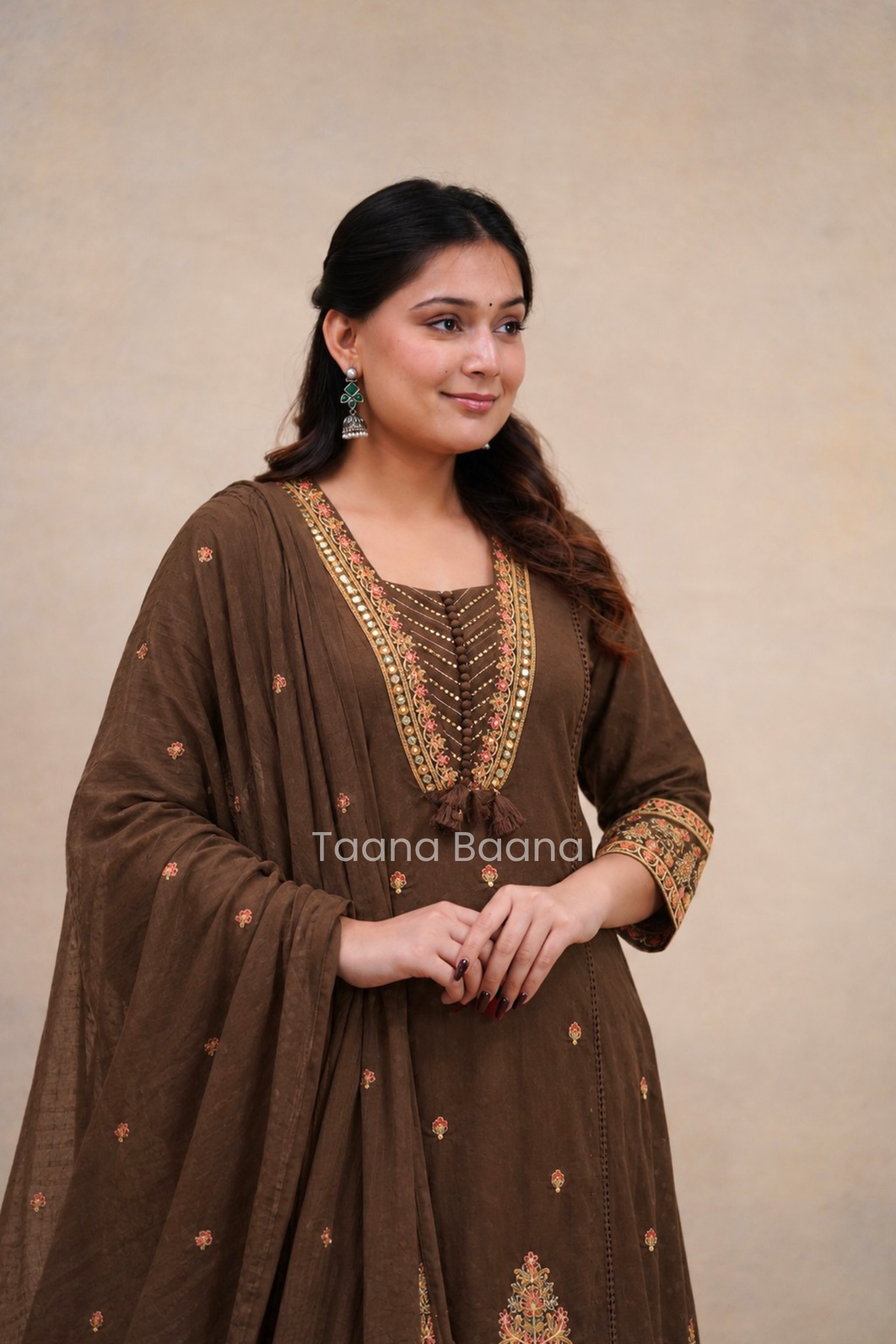 Dupatta Pant Set