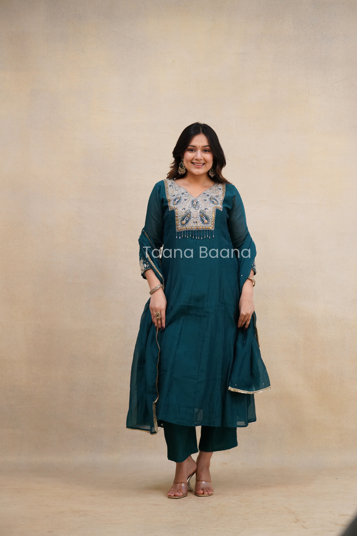 Dupatta Pant Set