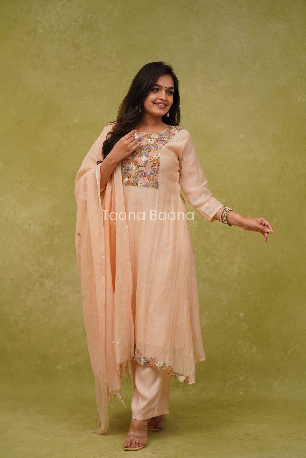 Dupatta Pant Set