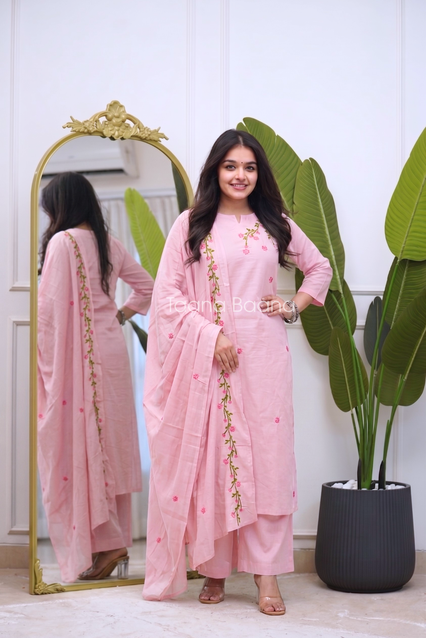Dupatta Pant Set