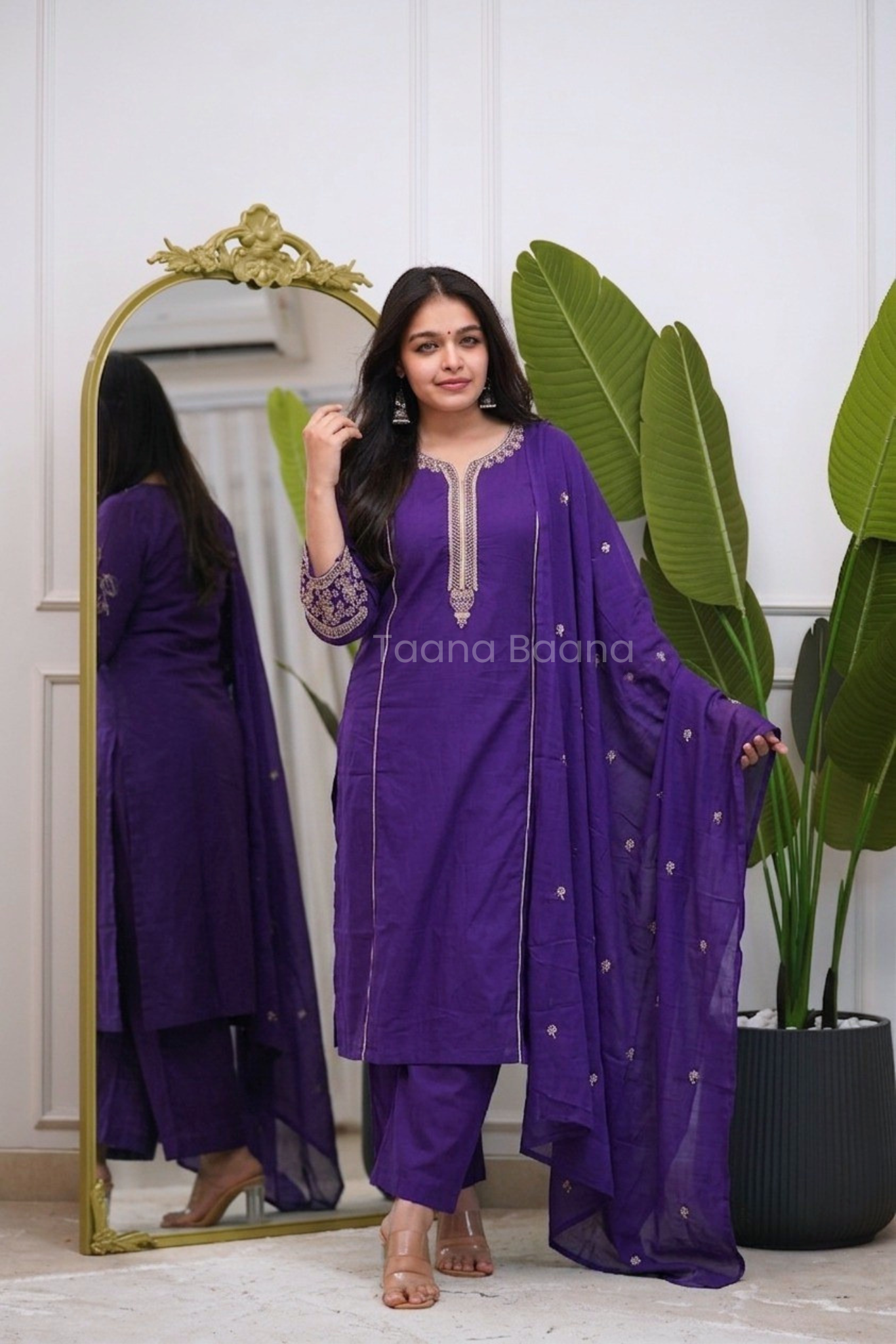 Dupatta Pant Set