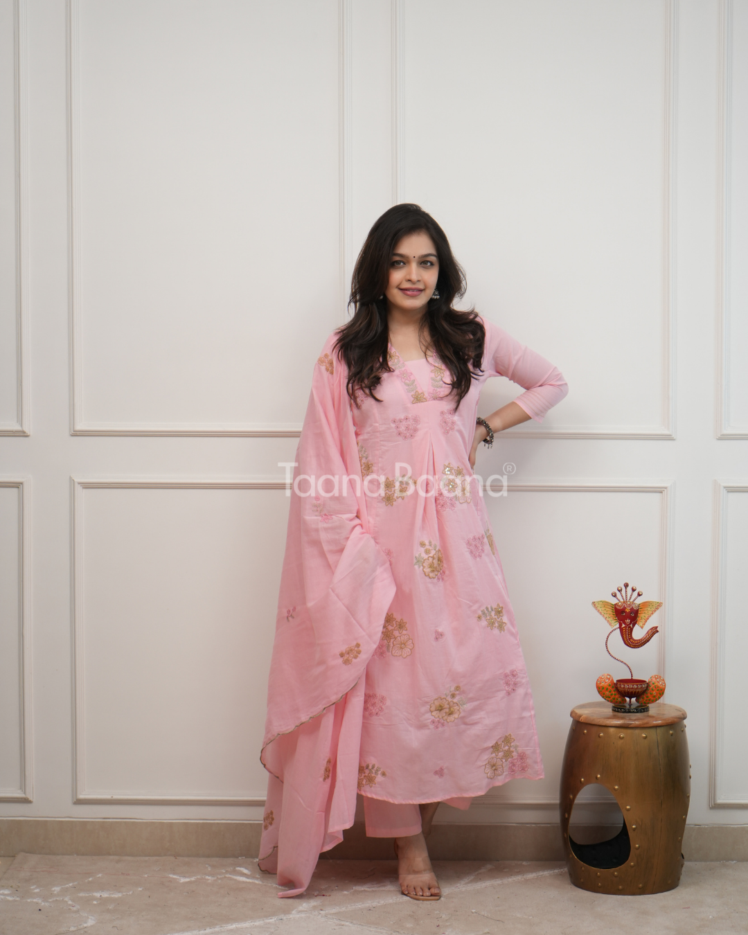 Dupatta Pant Set