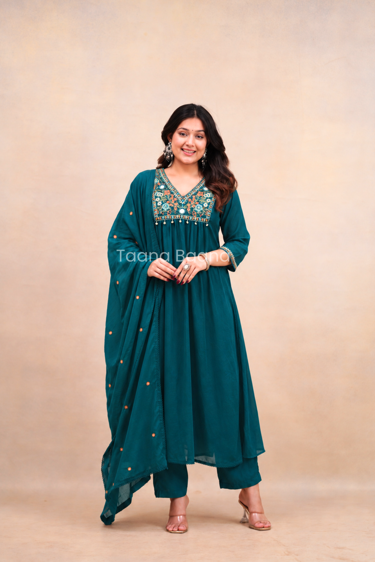 Dupatta Pant Set