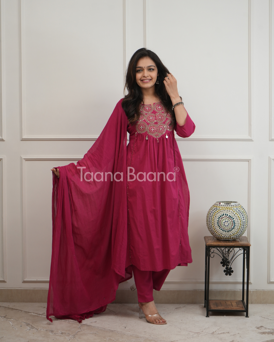 Dupatta Pant Set