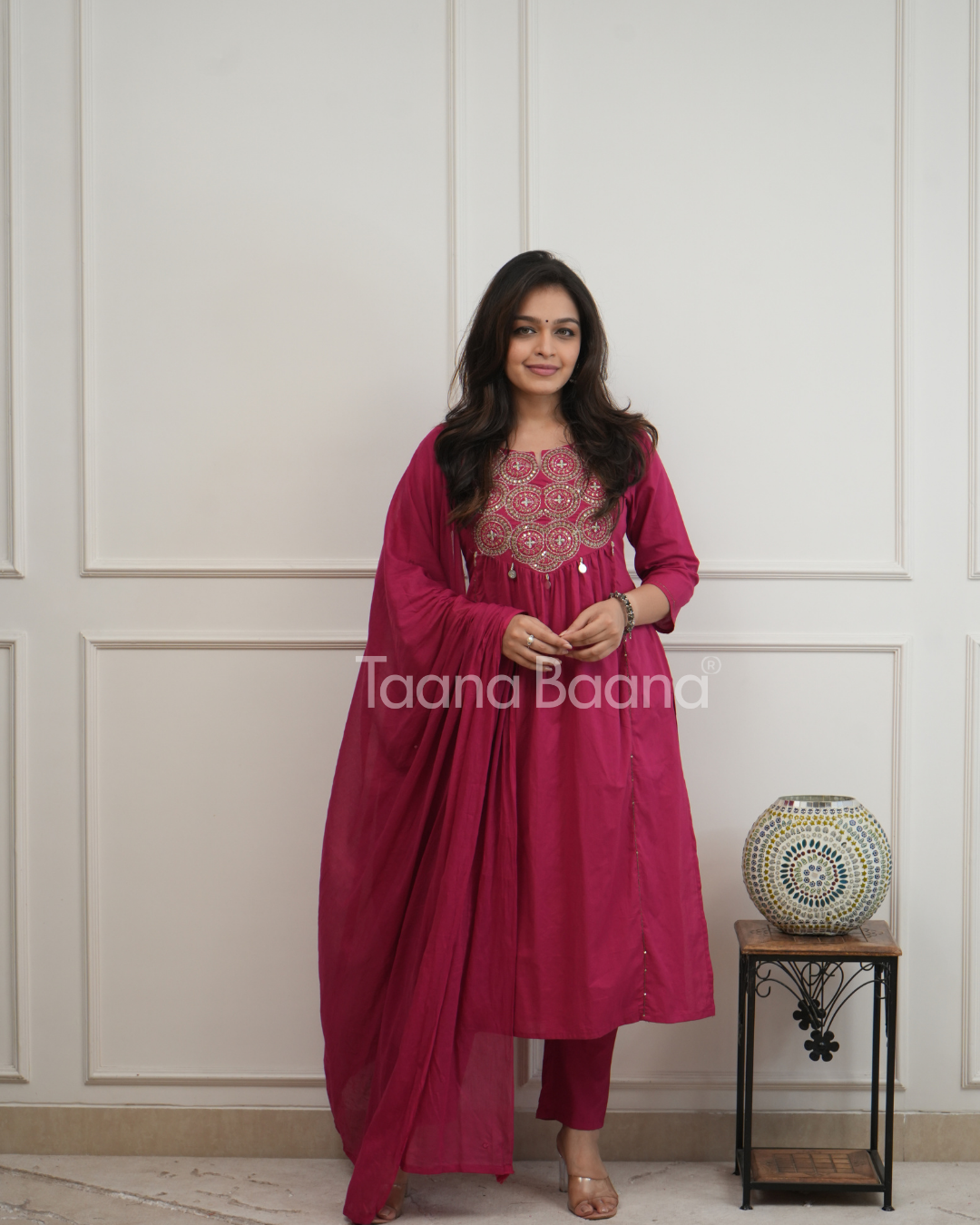 Dupatta Pant Set