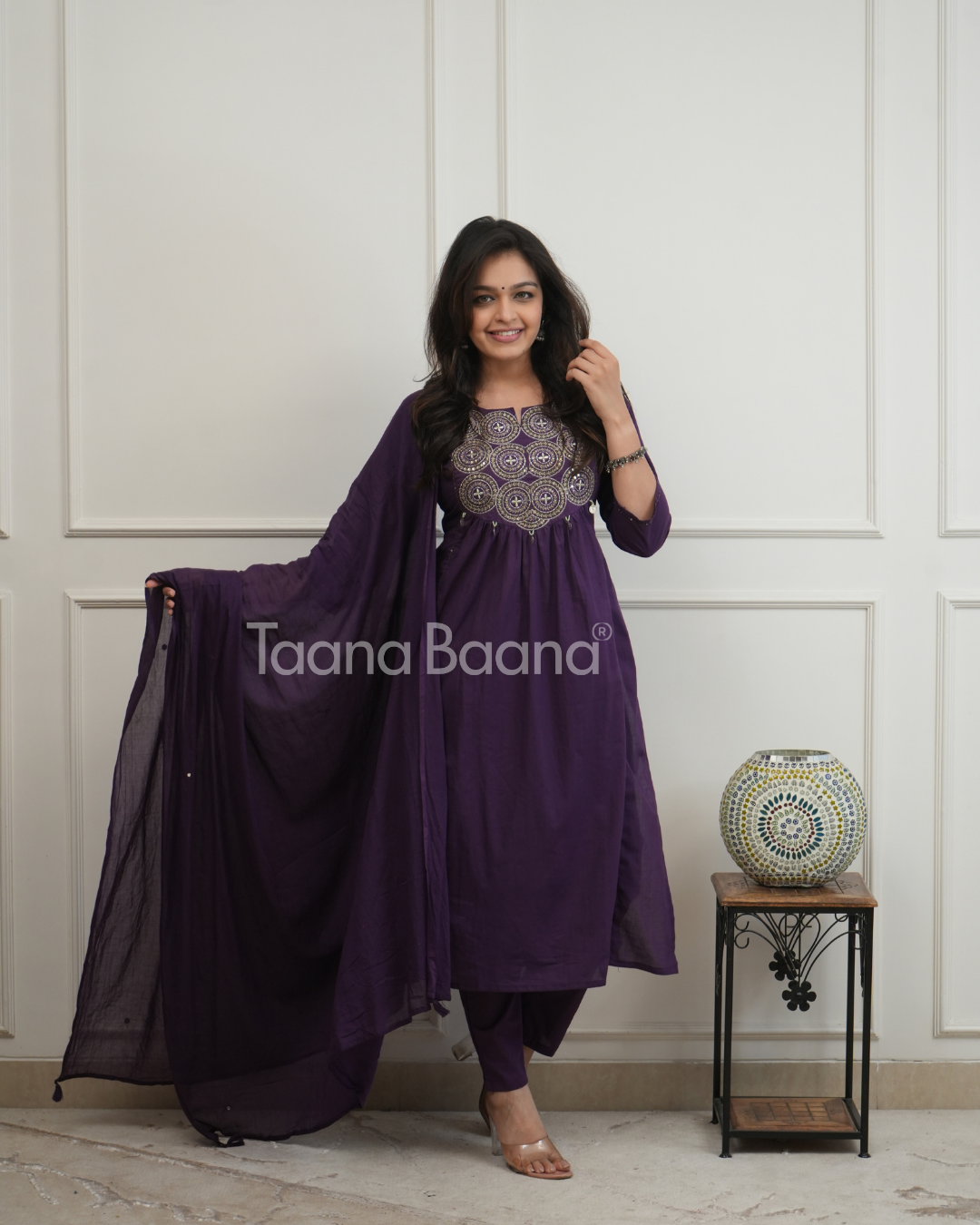 Dupatta Pant Set