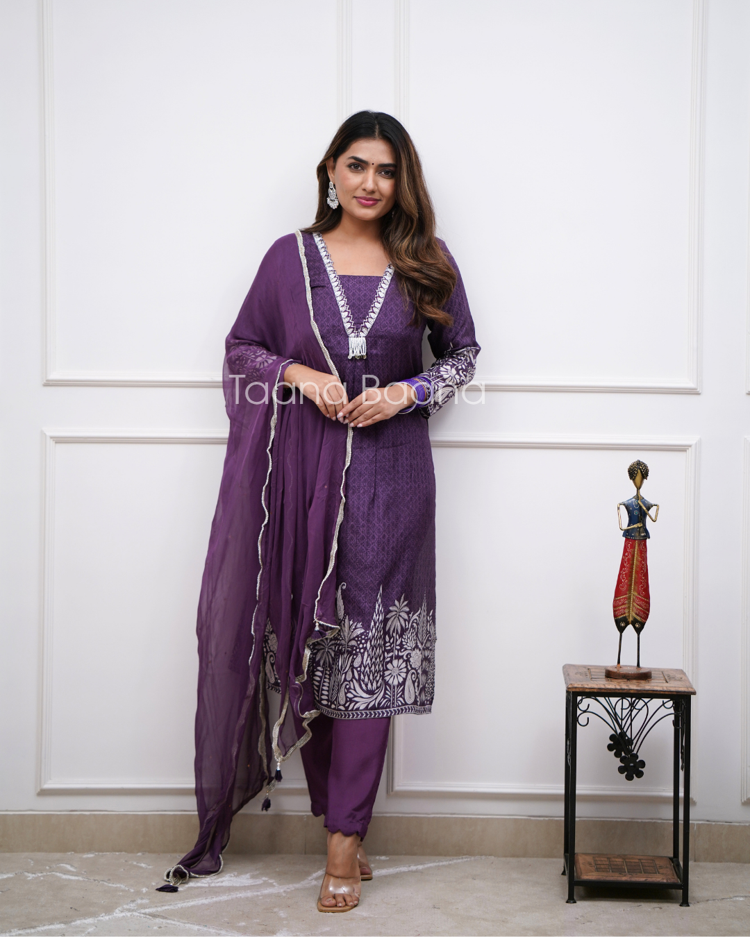 Dupatta Pant Set