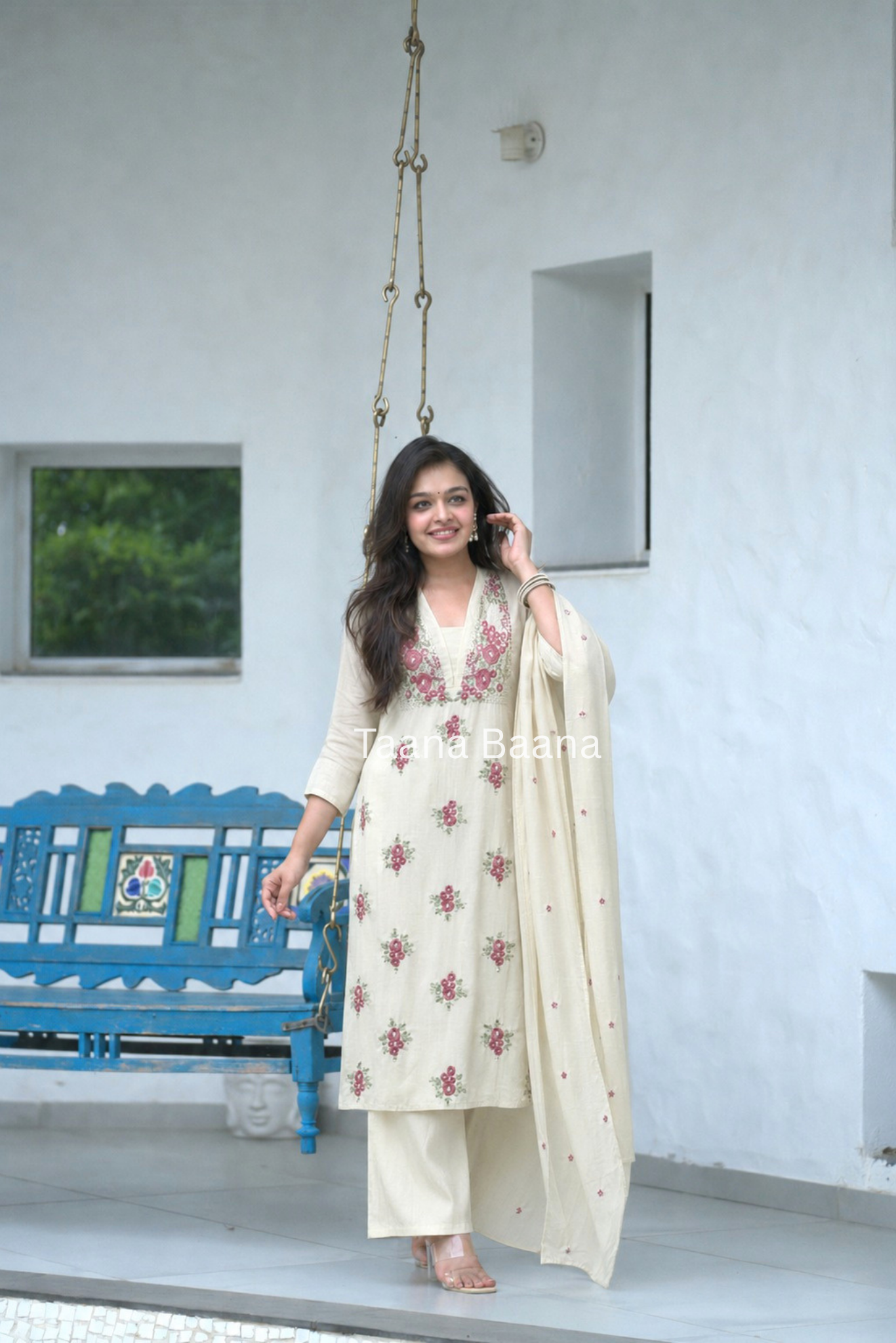 Dupatta Pant Set