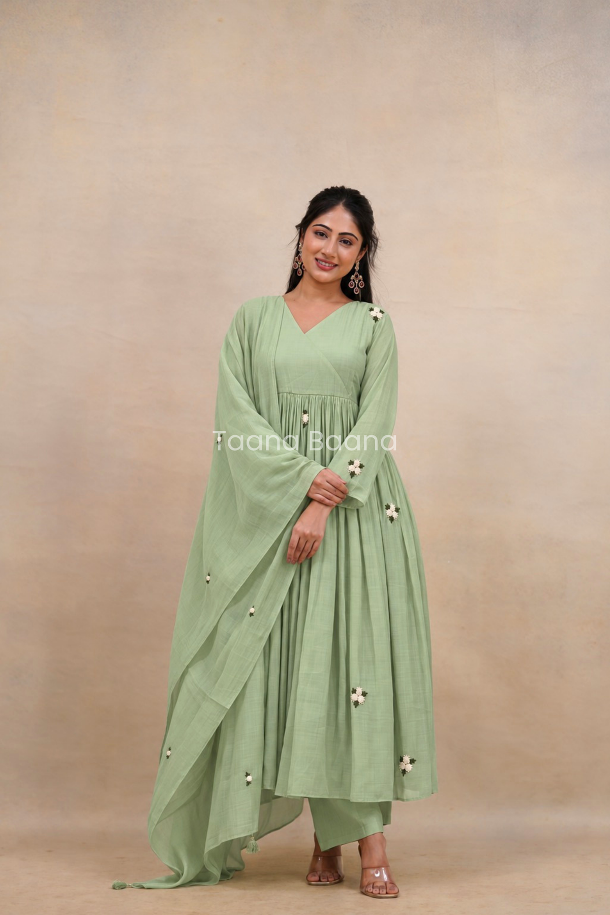 Dupatta Pant Set