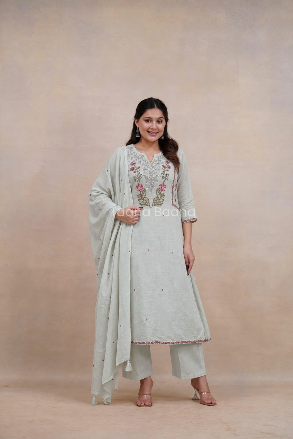 Dupatta Pant Set