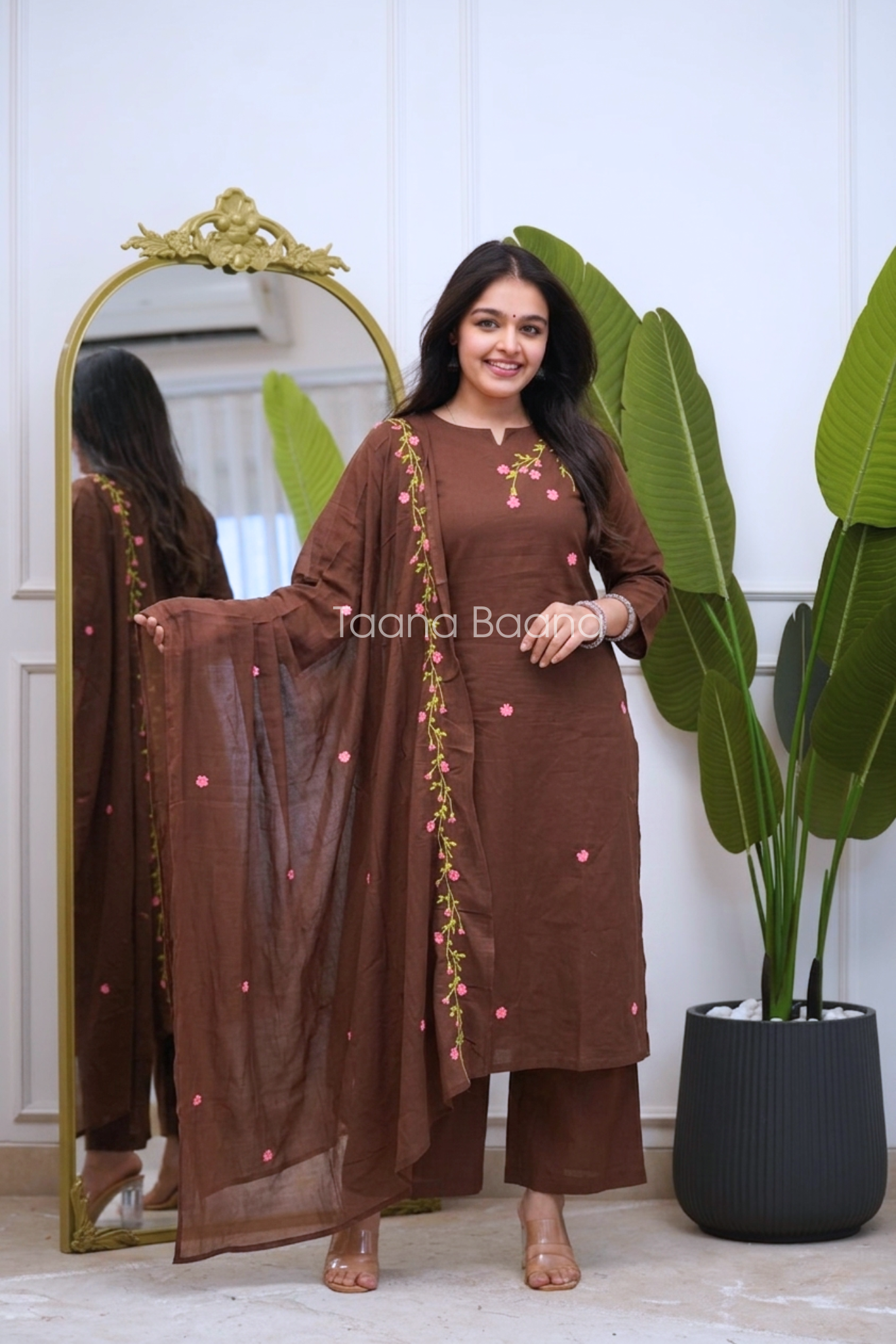Dupatta Pant Set