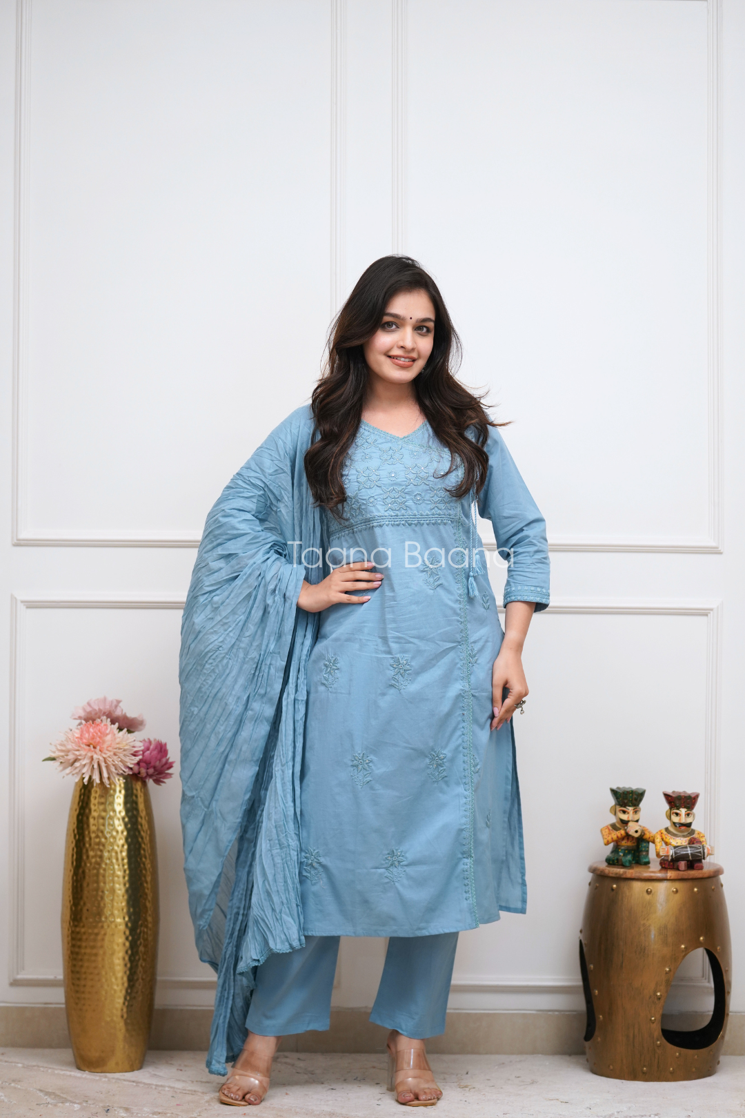 Dupatta Pant Set