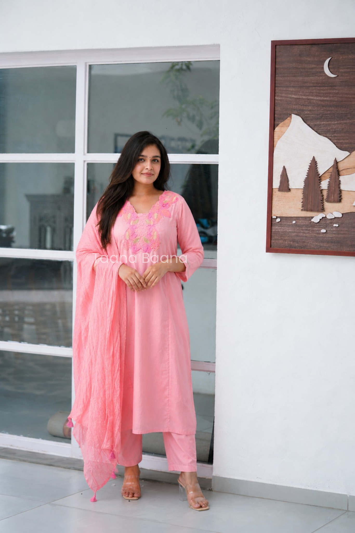 Dupatta Pant Set