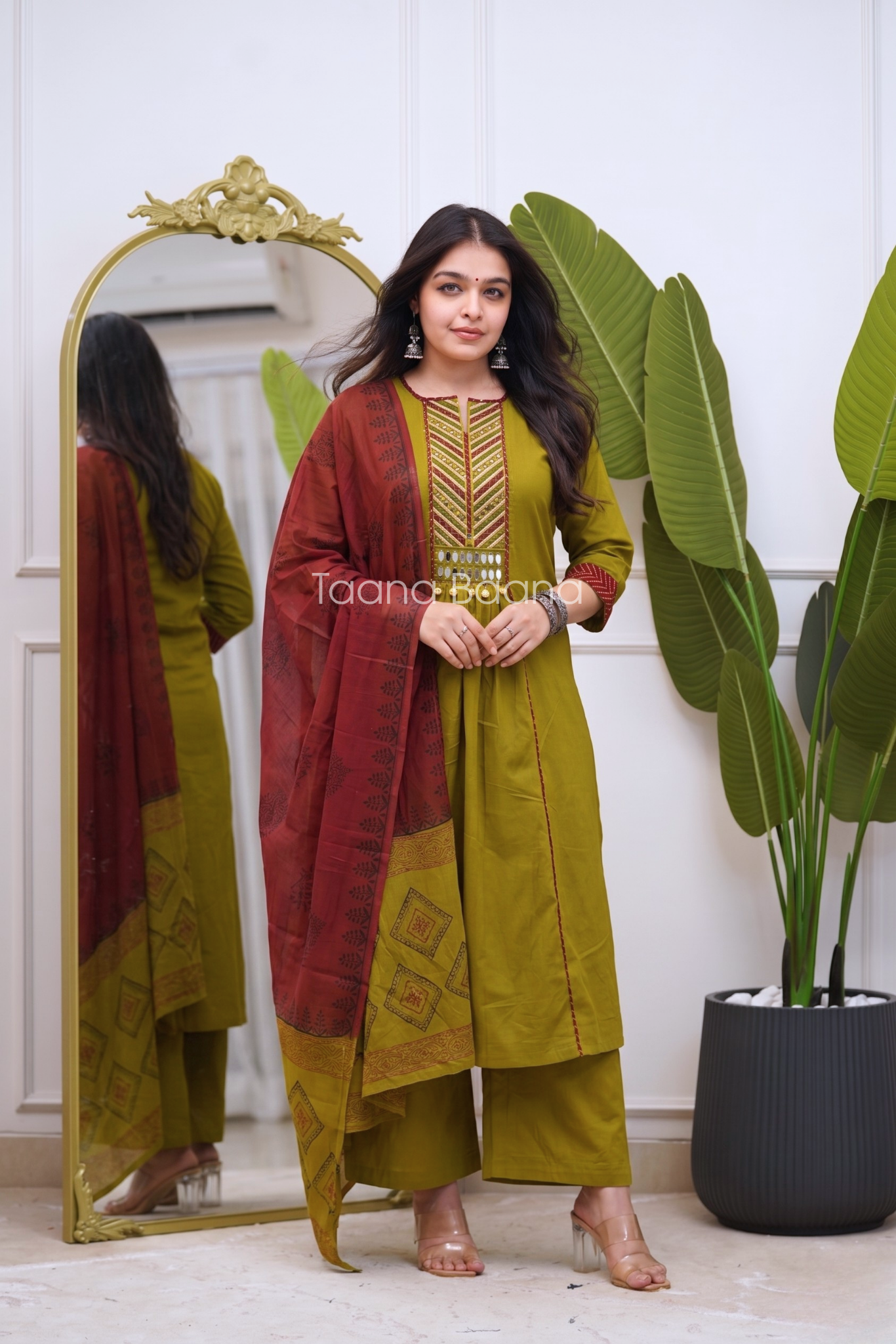 Dupatta Plazo set