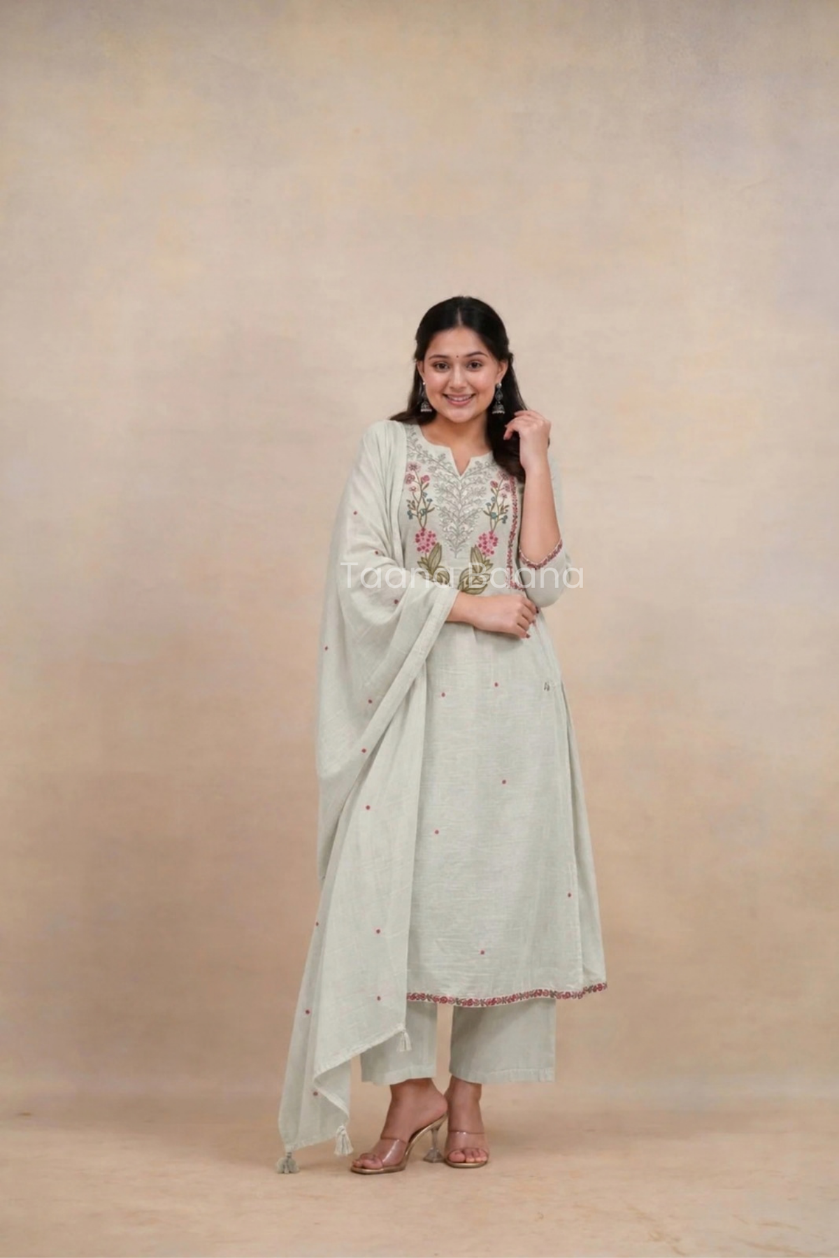 Dupatta Pant Set