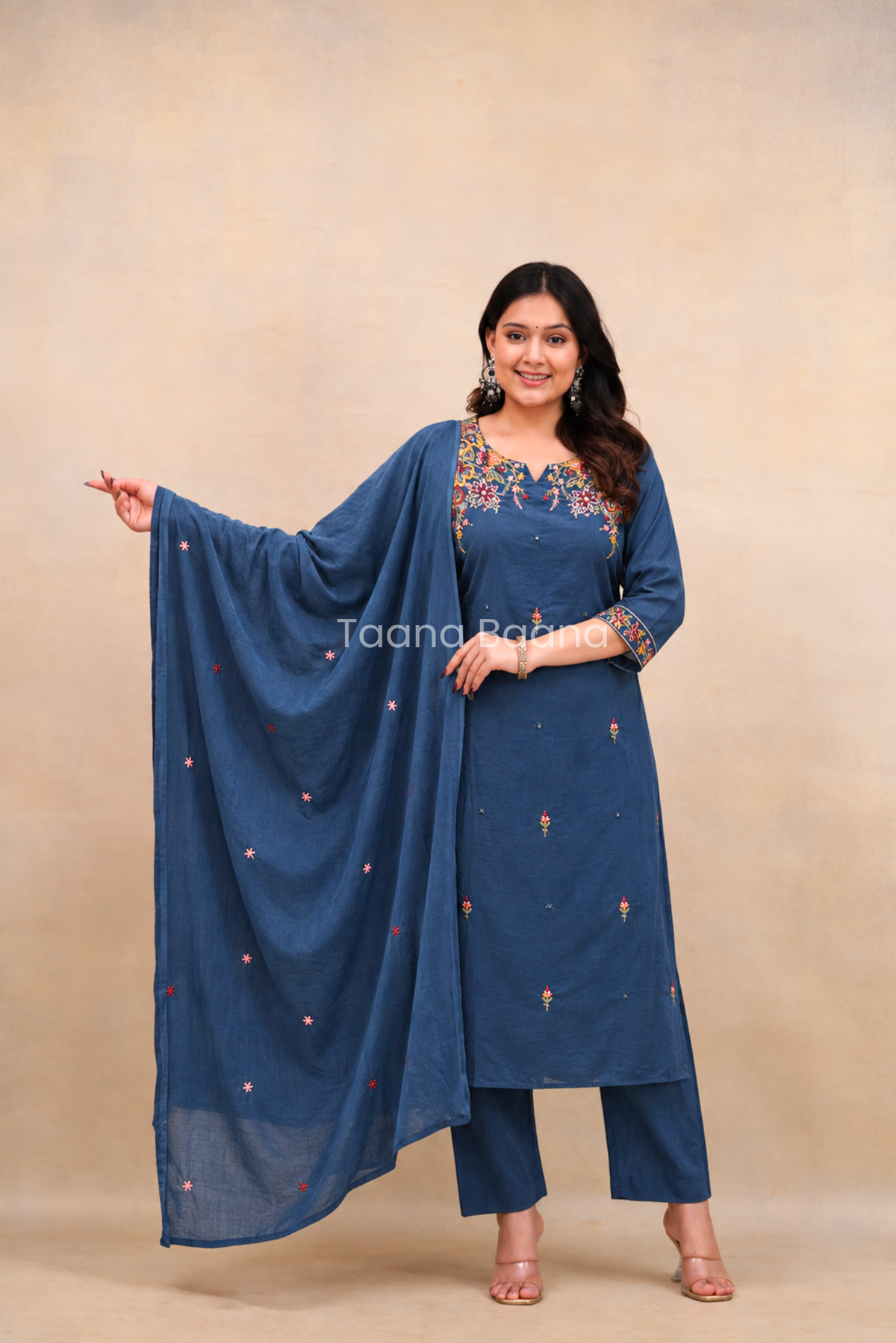 Dupatta Pant Set