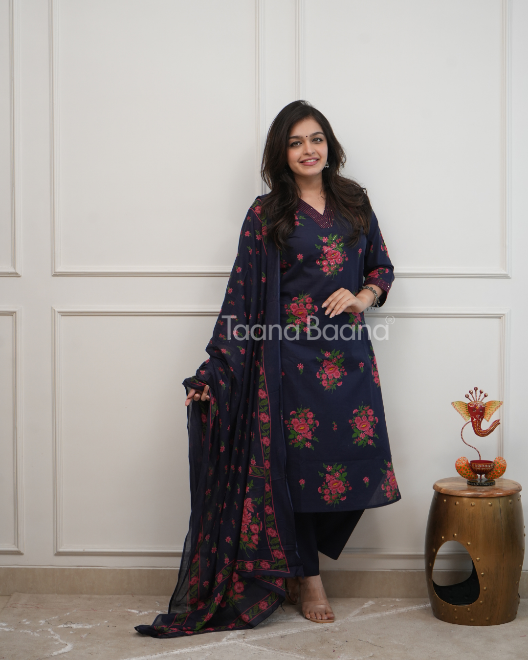 Dupatta Pant Set