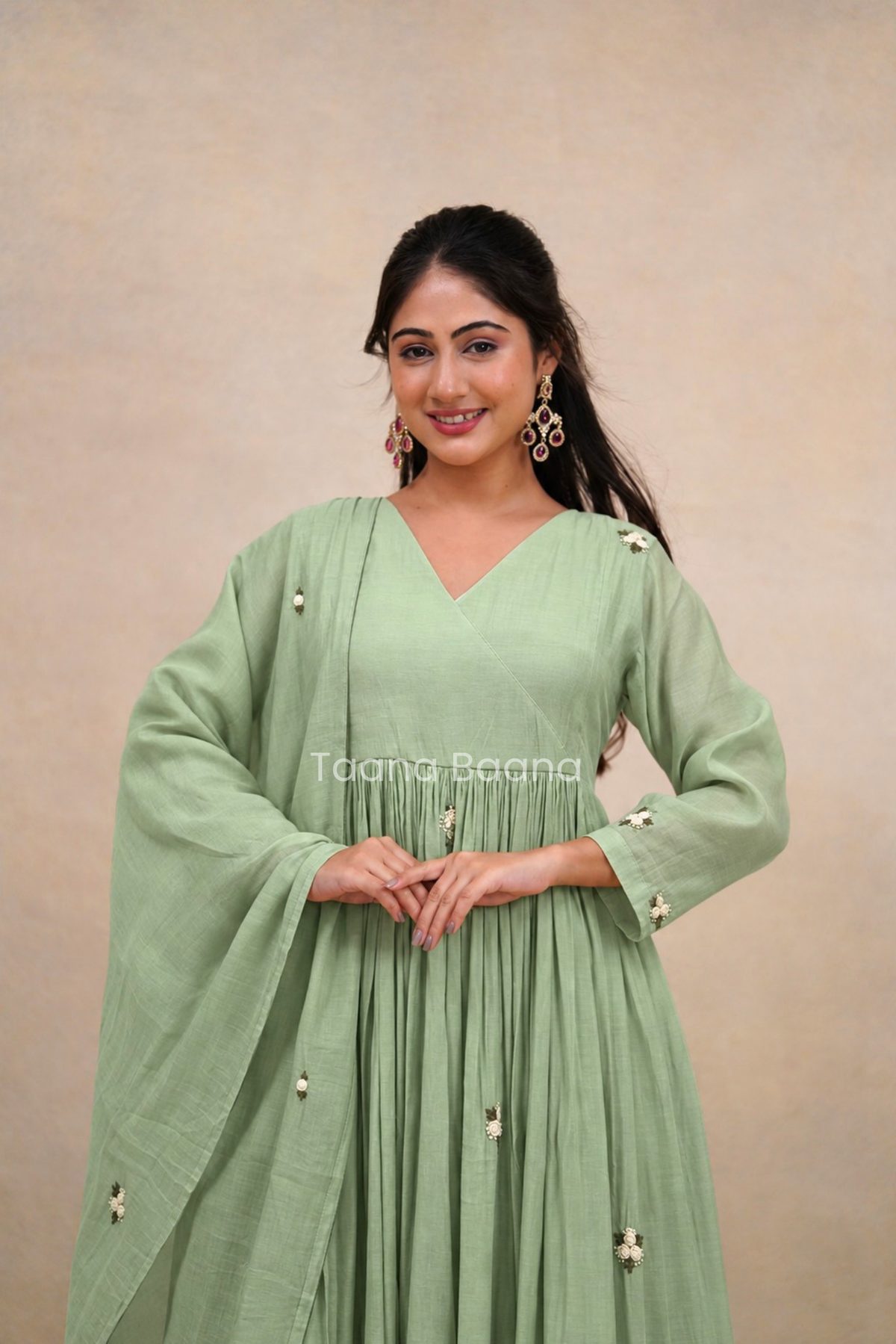 Dupatta Pant Set