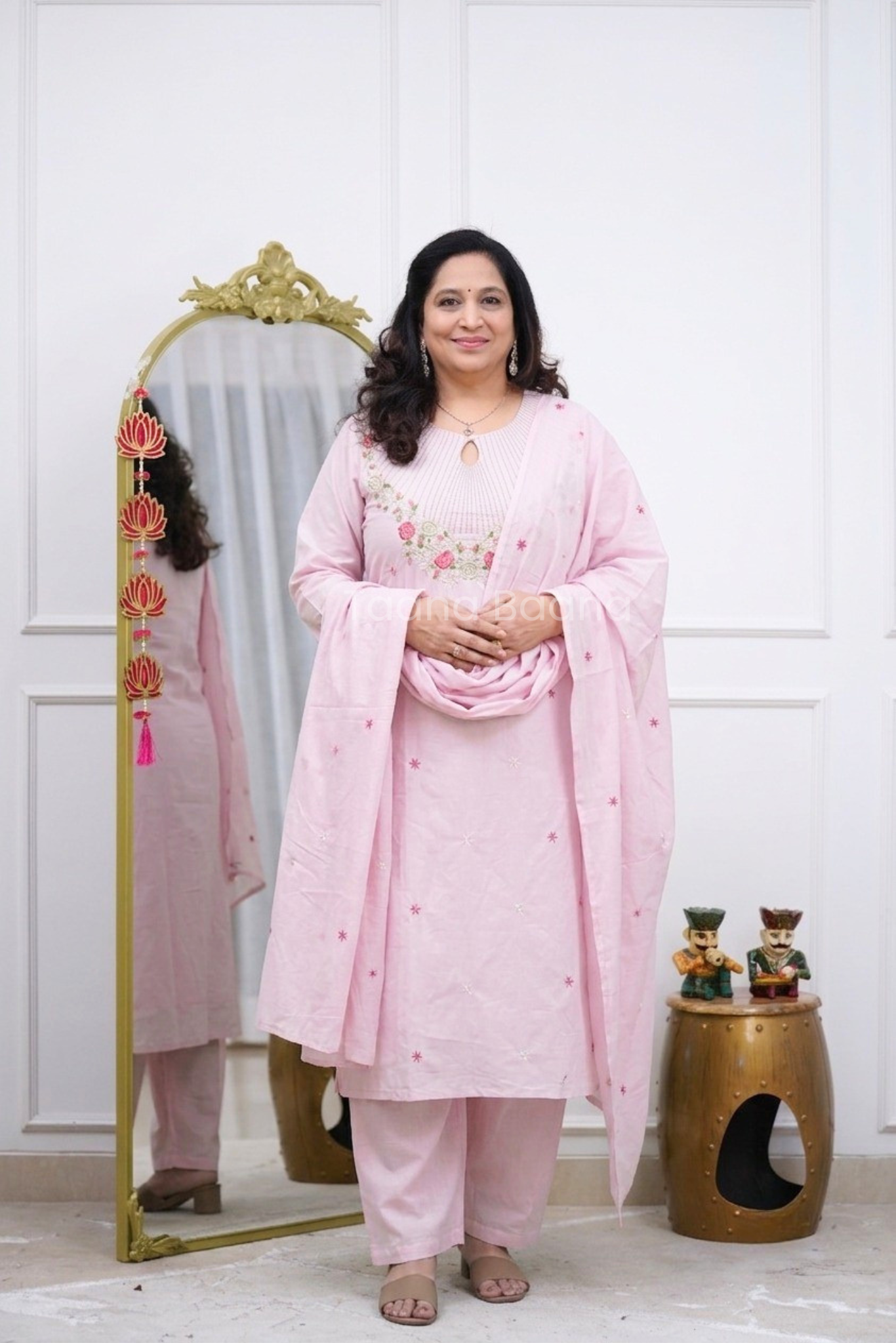 Dupatta Pant Set