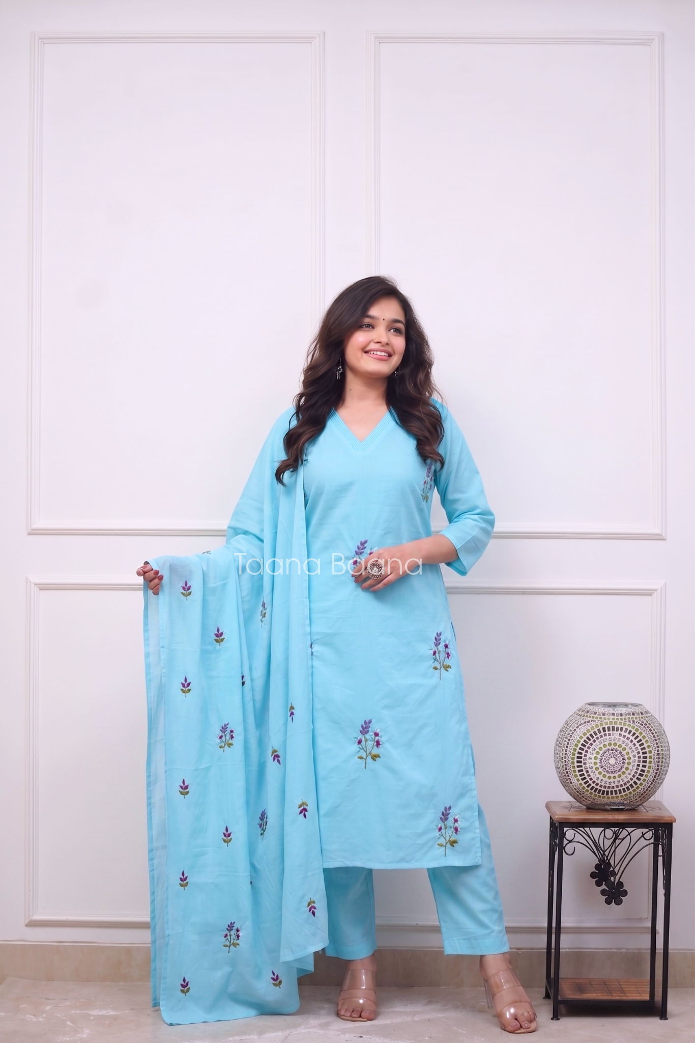 Dupatta Pant Set