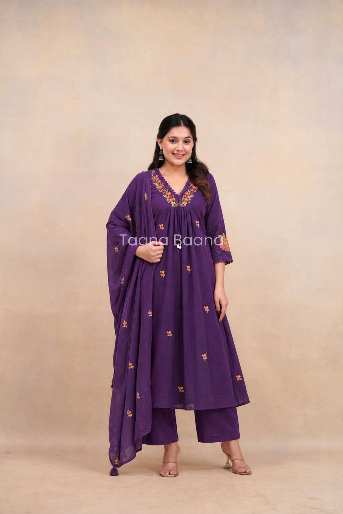 Dupatta Pant Set