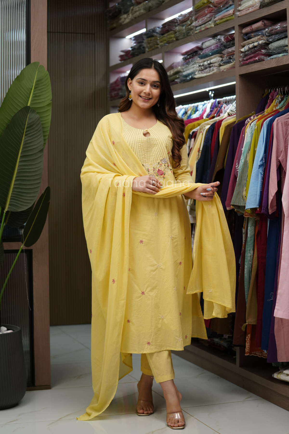Dupatta Pant Set