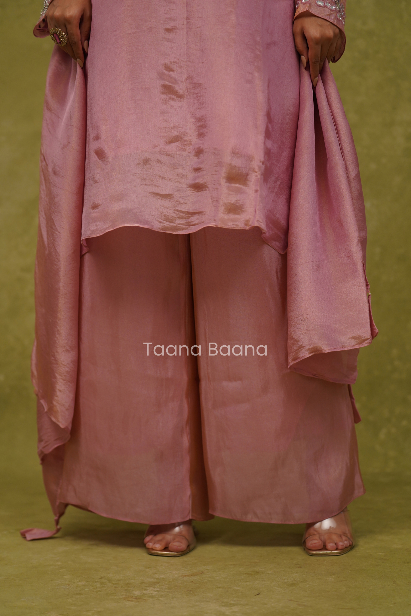 Dupatta Plazo Set