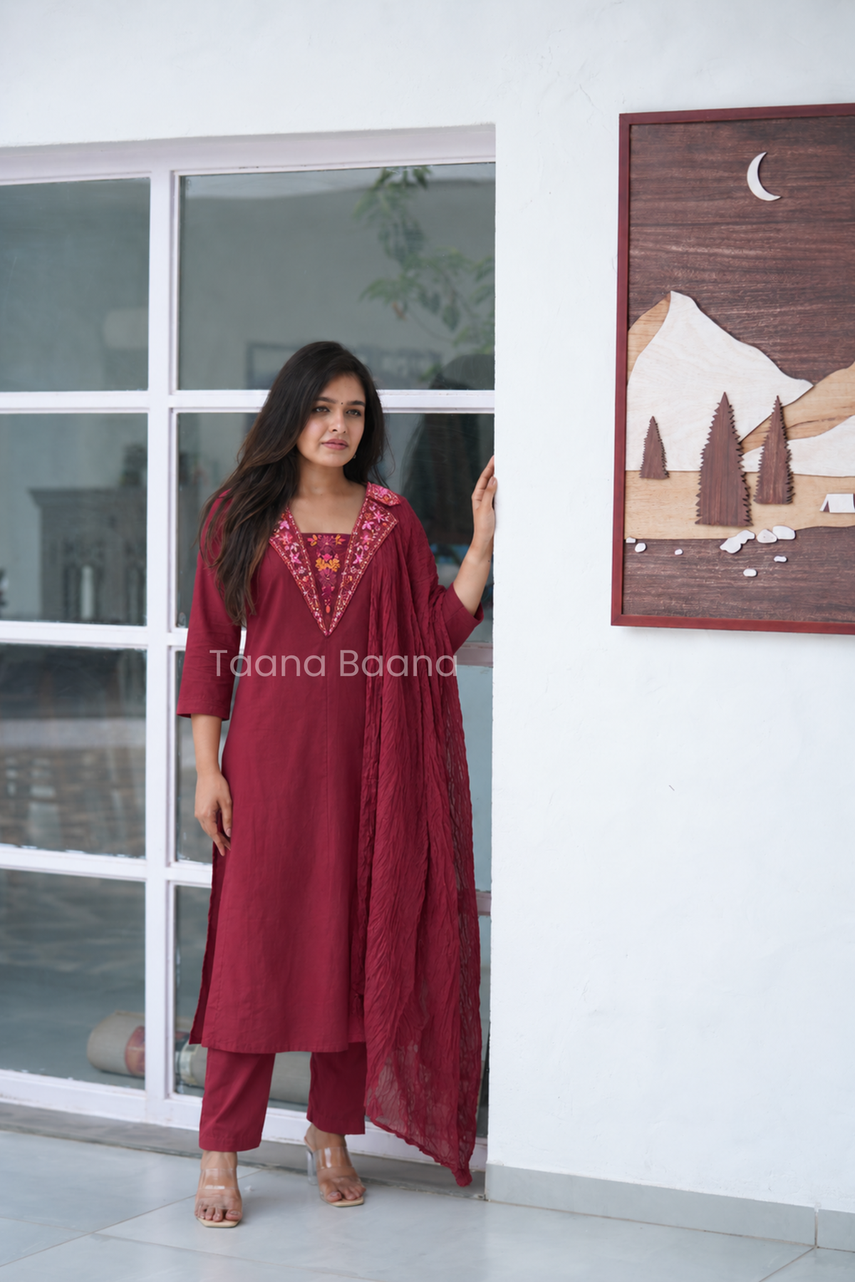 Dupatta Pant Set