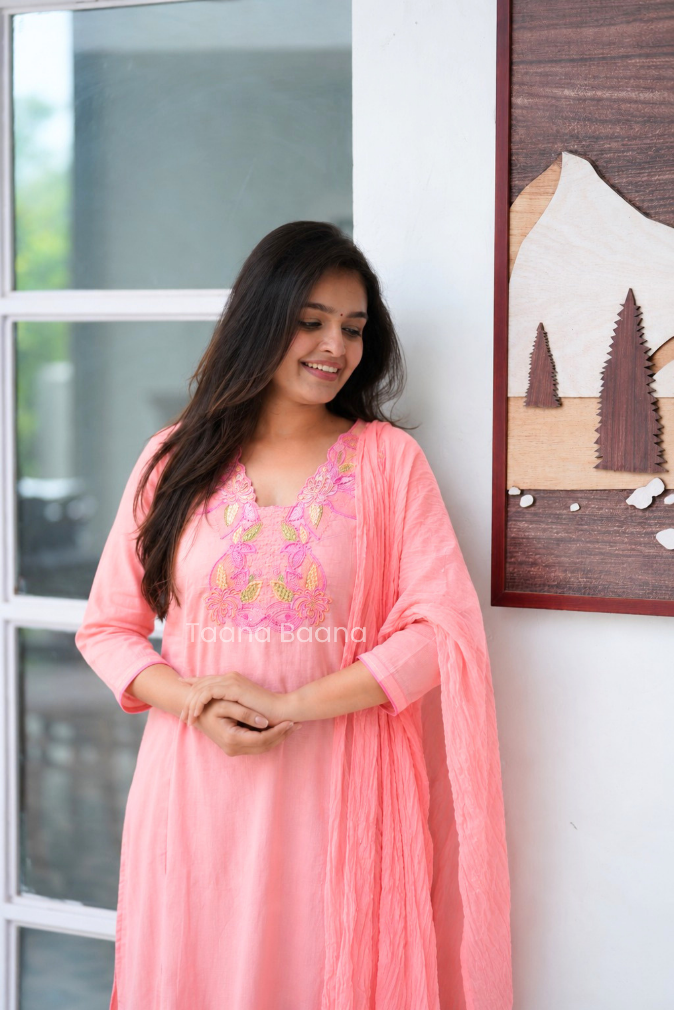Dupatta Pant Set