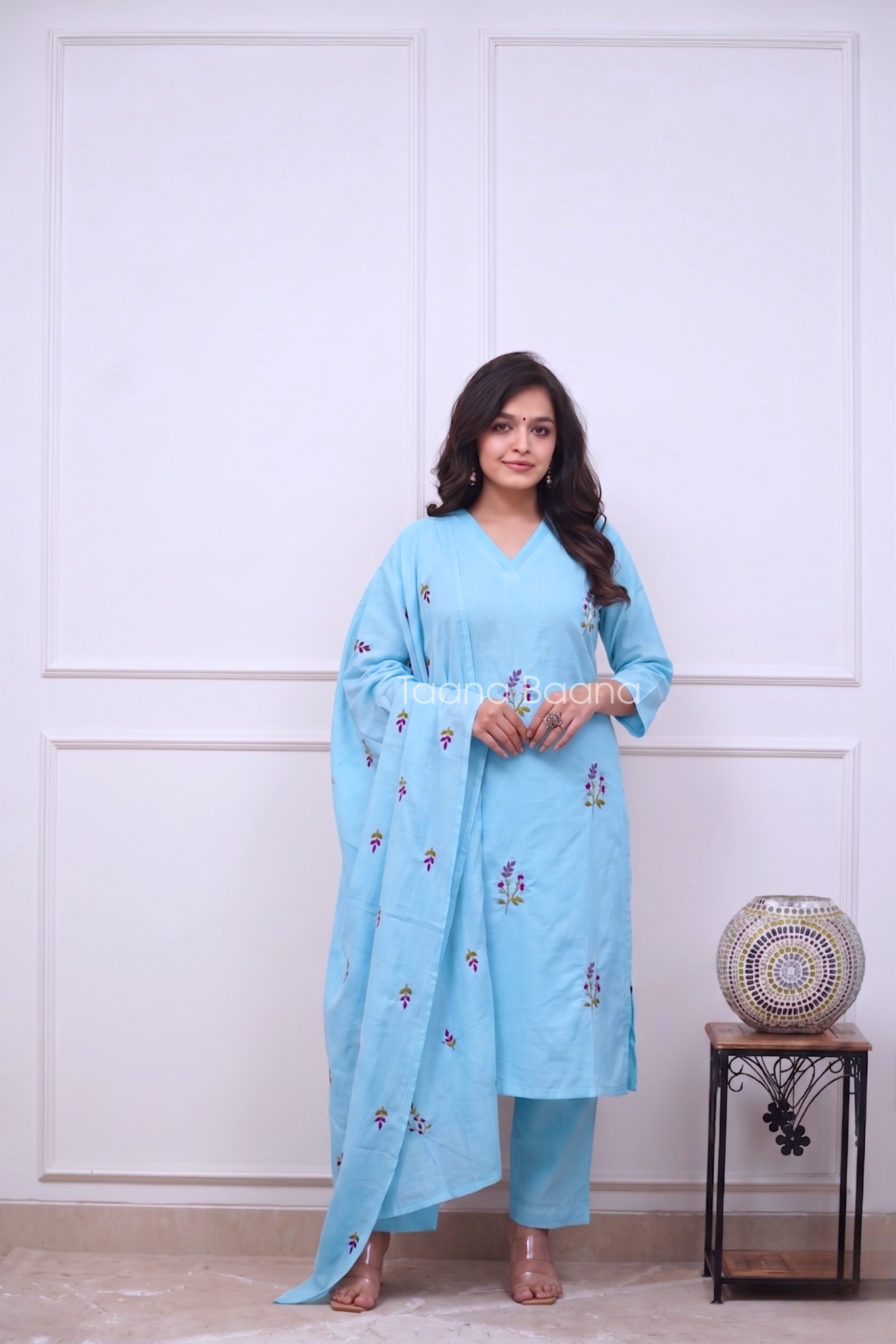 Dupatta Pant Set