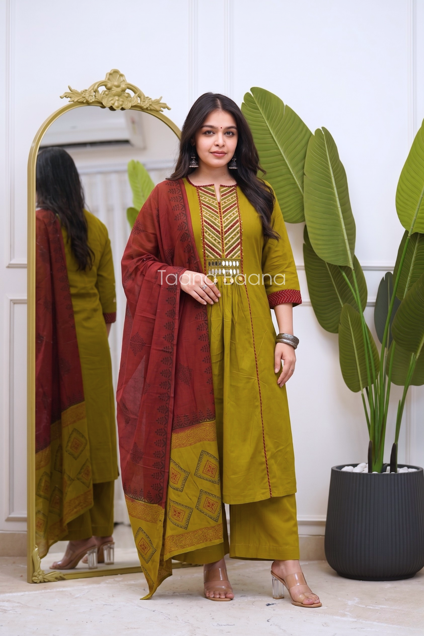 Dupatta Plazo set