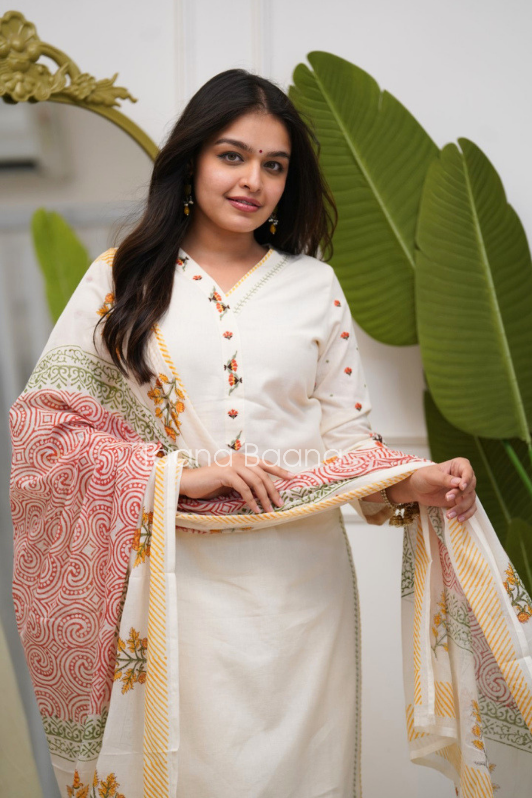 Dupatta Pant Set