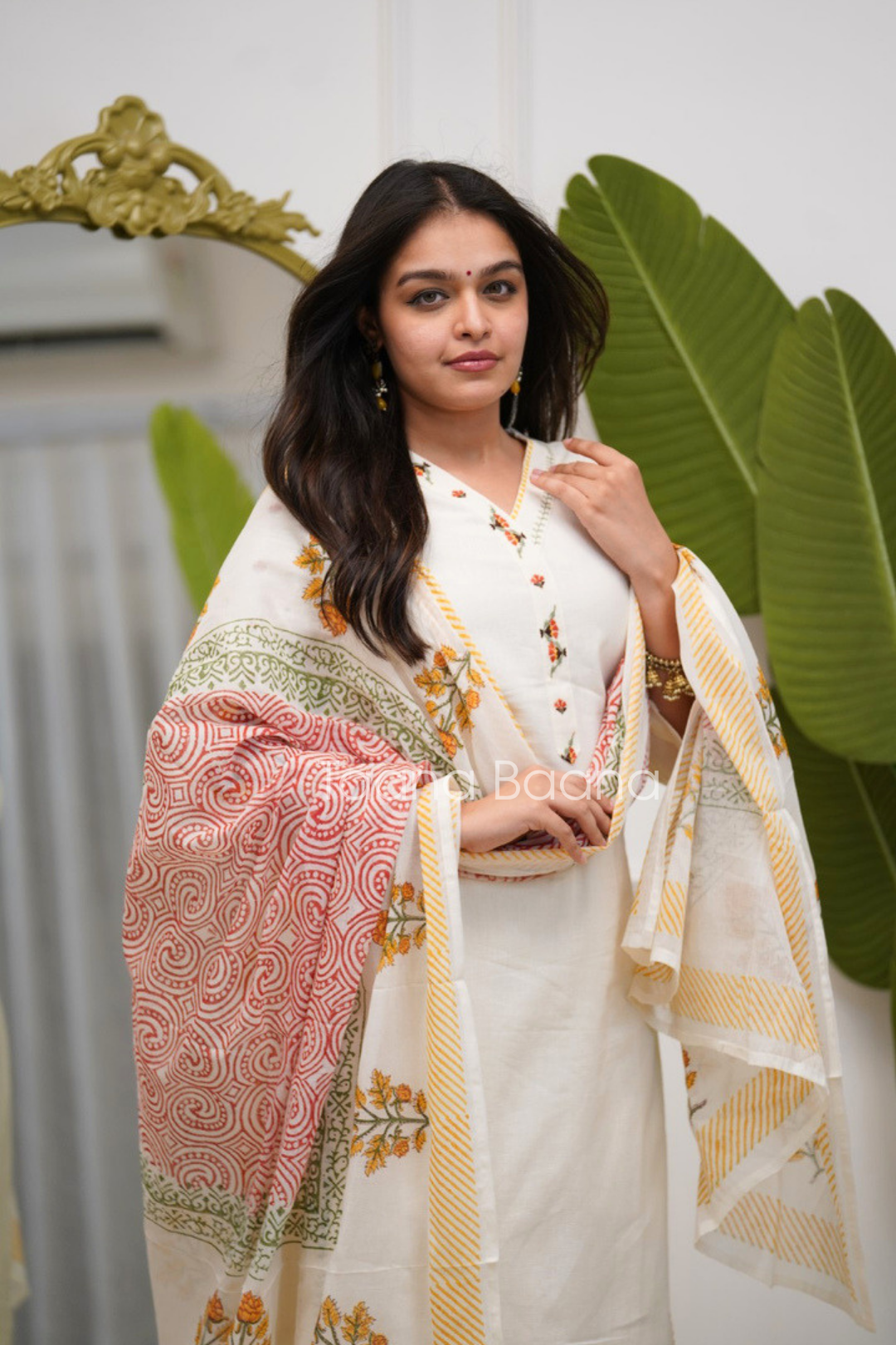 Dupatta Pant Set