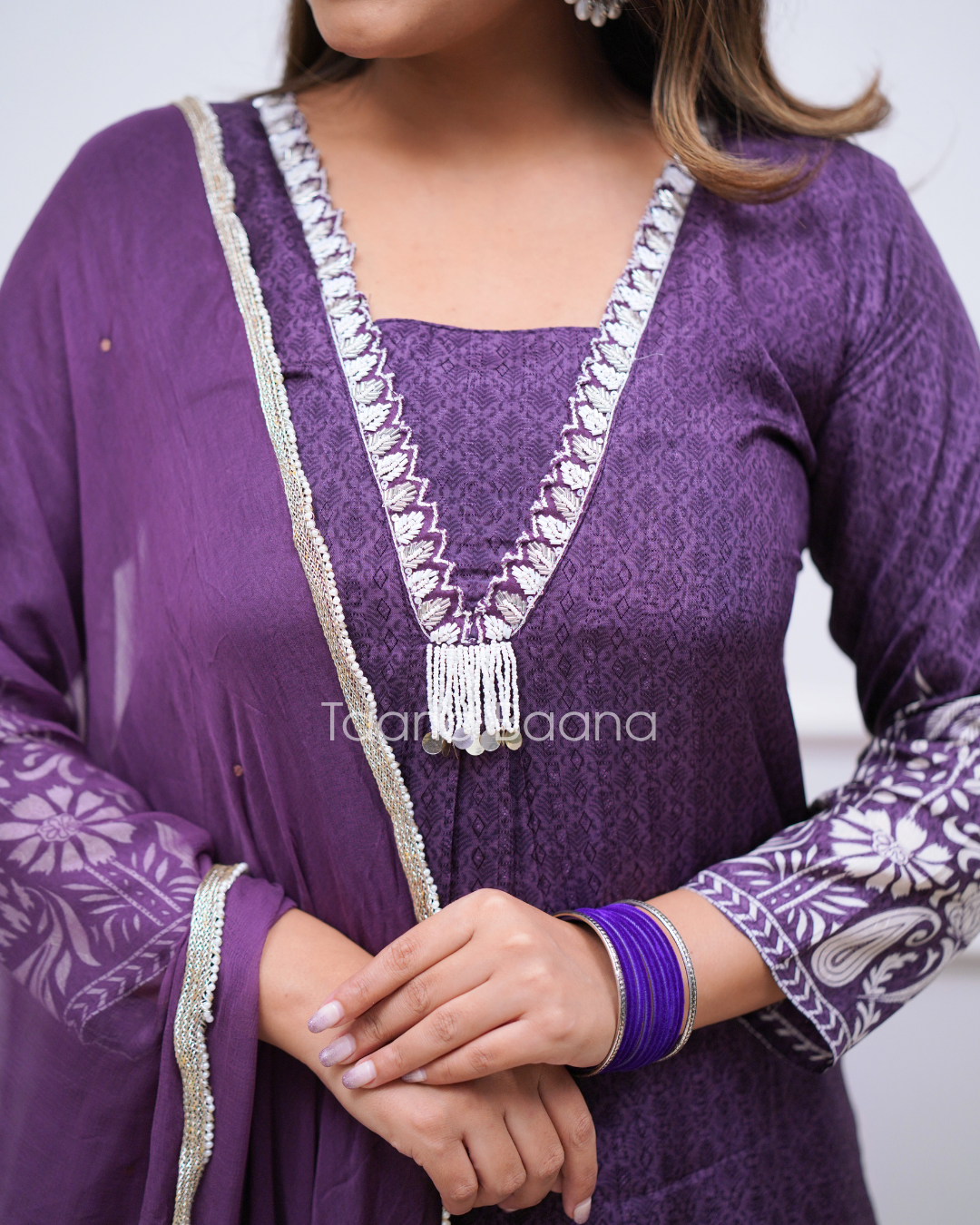 Dupatta Pant Set