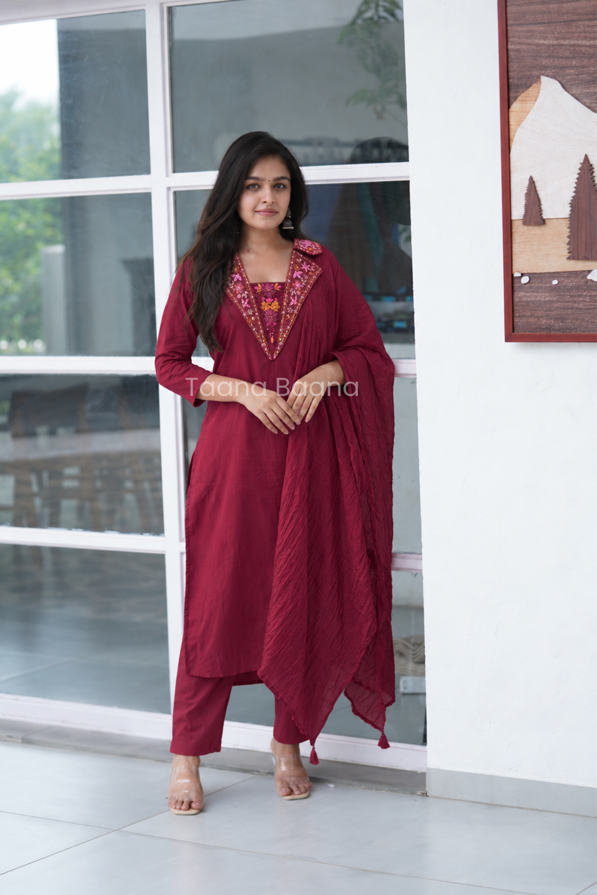 Dupatta Pant Set