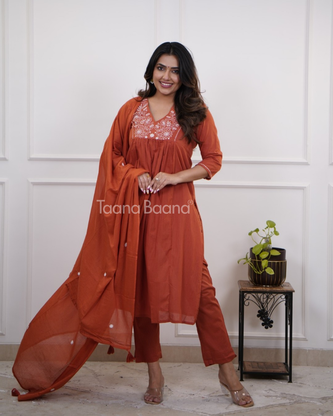 Dupatta Pant Set