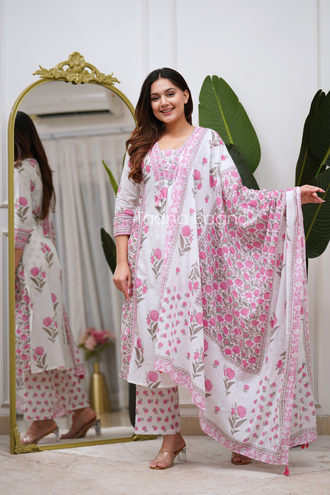 Dupatta Pant Set
