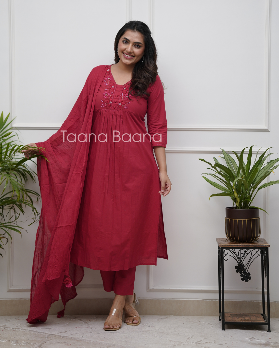 Dupatta Pant Set