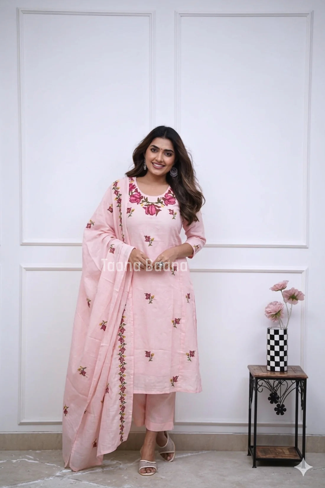 Dupatta Pant Set